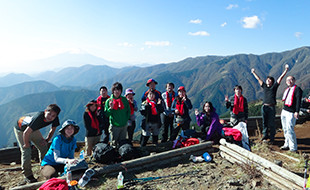 登山：富士山、八ヶ岳、丹沢などへ行きました